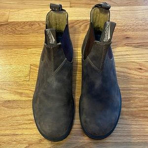 Blundstone mens Chelsea boots. Rustic brown.